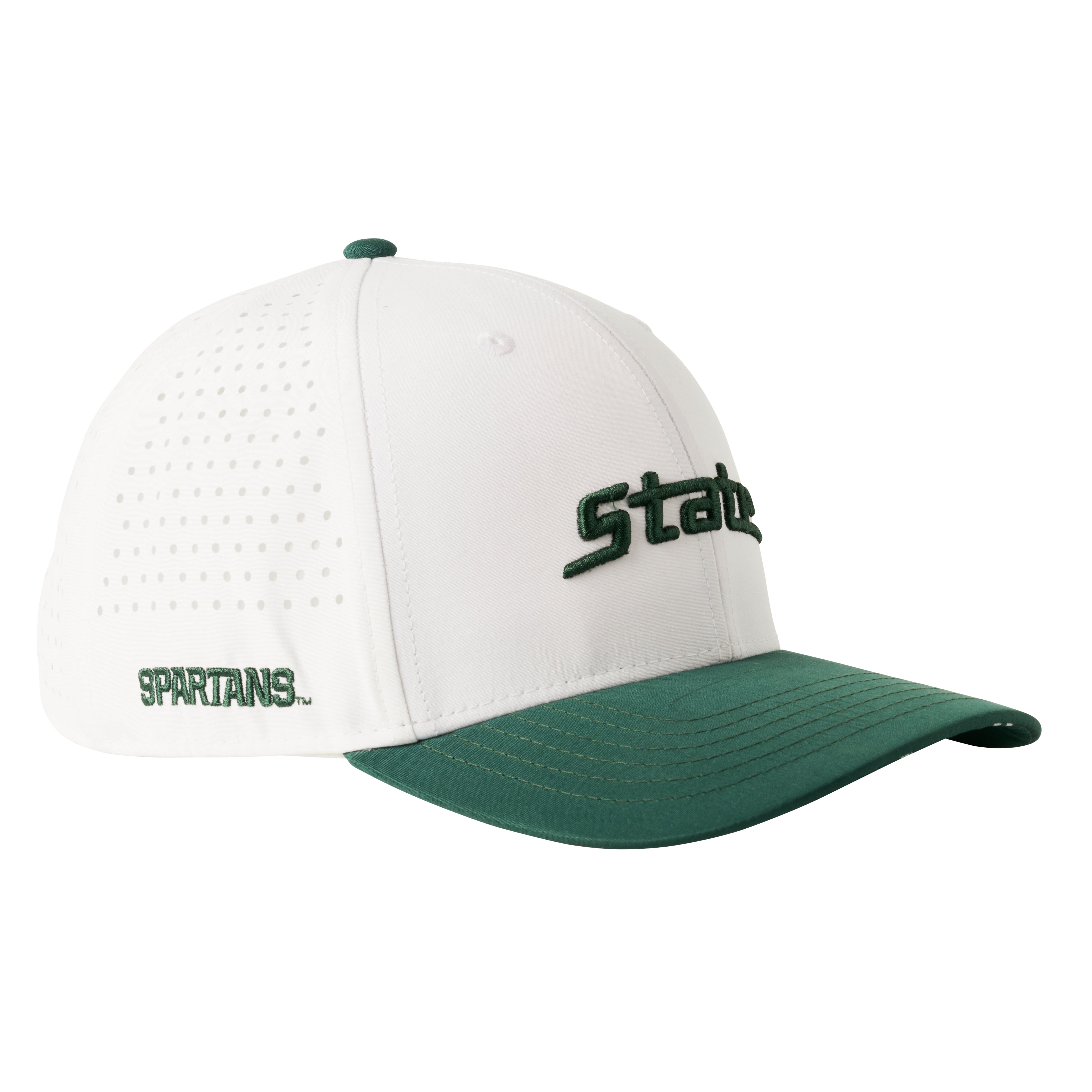 Michigan State University - 6P Performance "State" (White/Green)