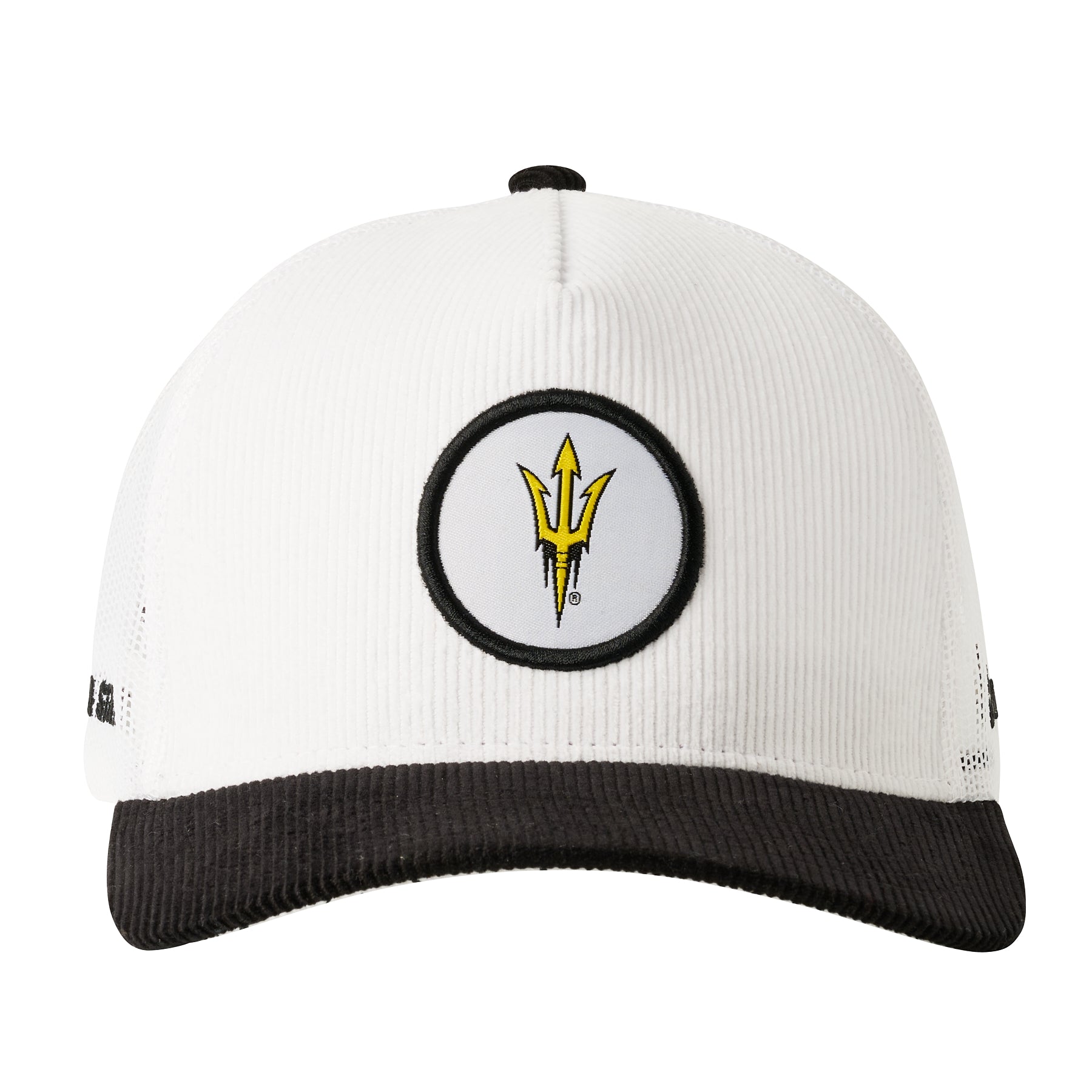 Arizona State University - 5P Corduroy Trucker (White/Black)