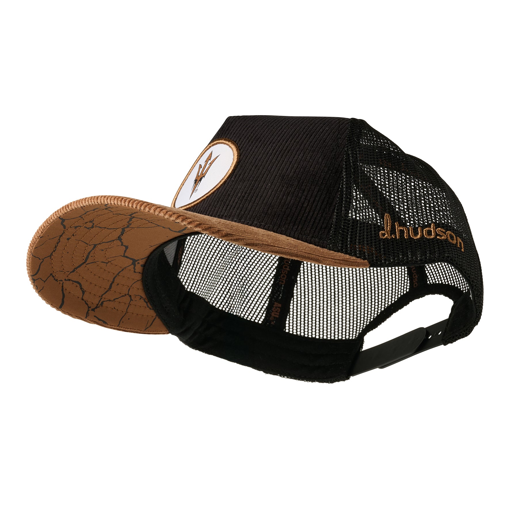 Arizona State University - 5P Corduroy Trucker (Black/Brown)