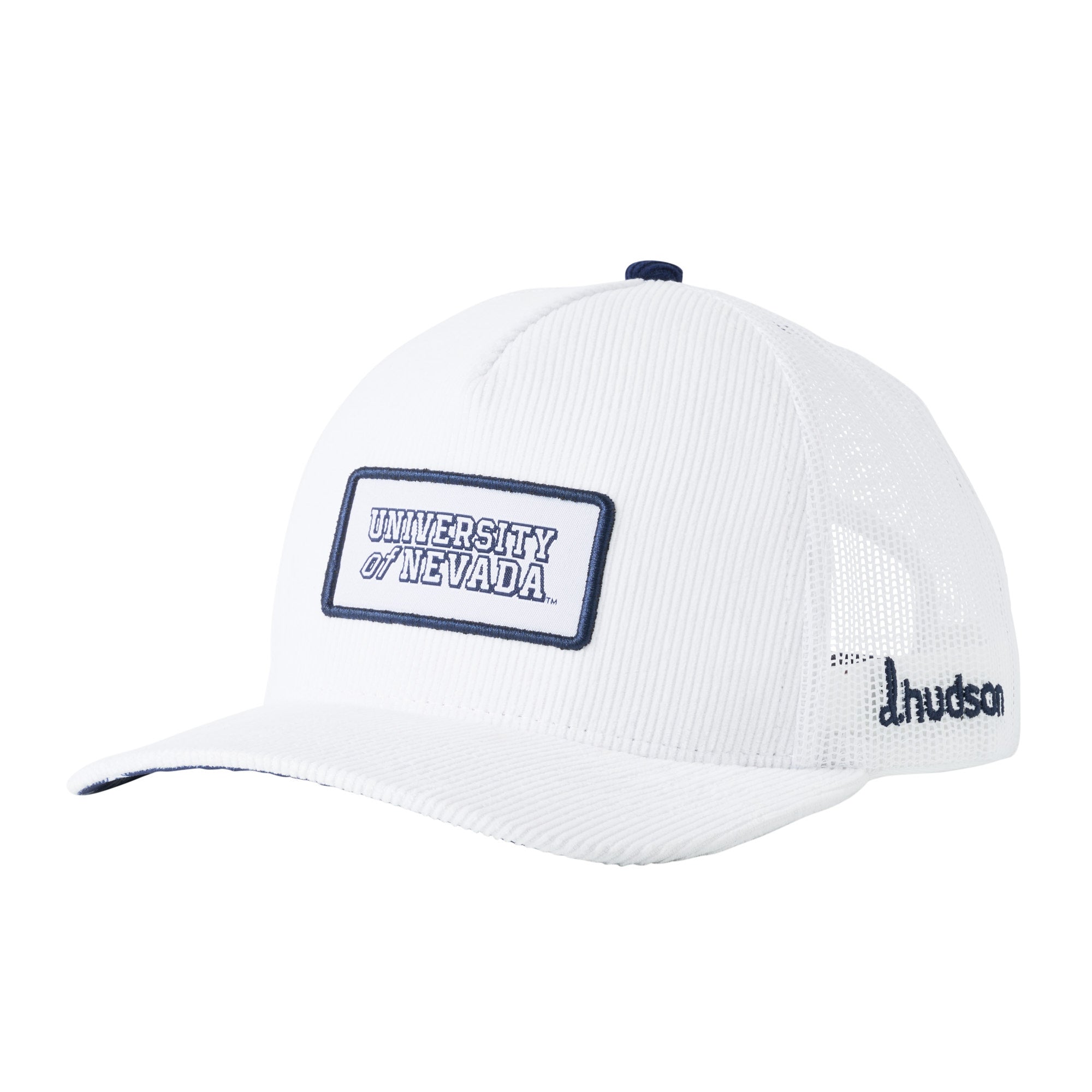 University of Nevada - 5P Corduroy Trucker Mesh "University of Nevada" (White)