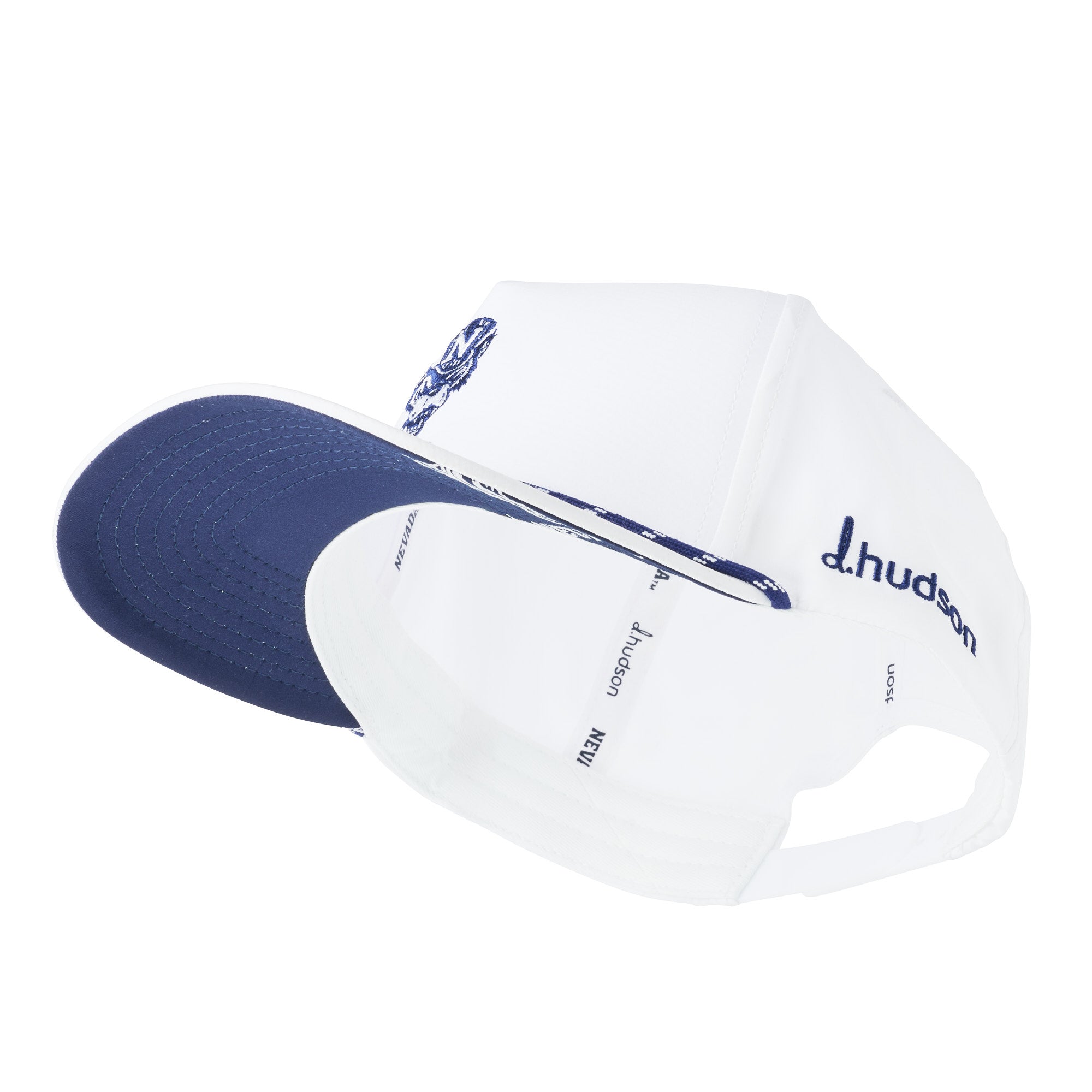 University of Nevada - 5P Polyblend Rope Wolfie (White)