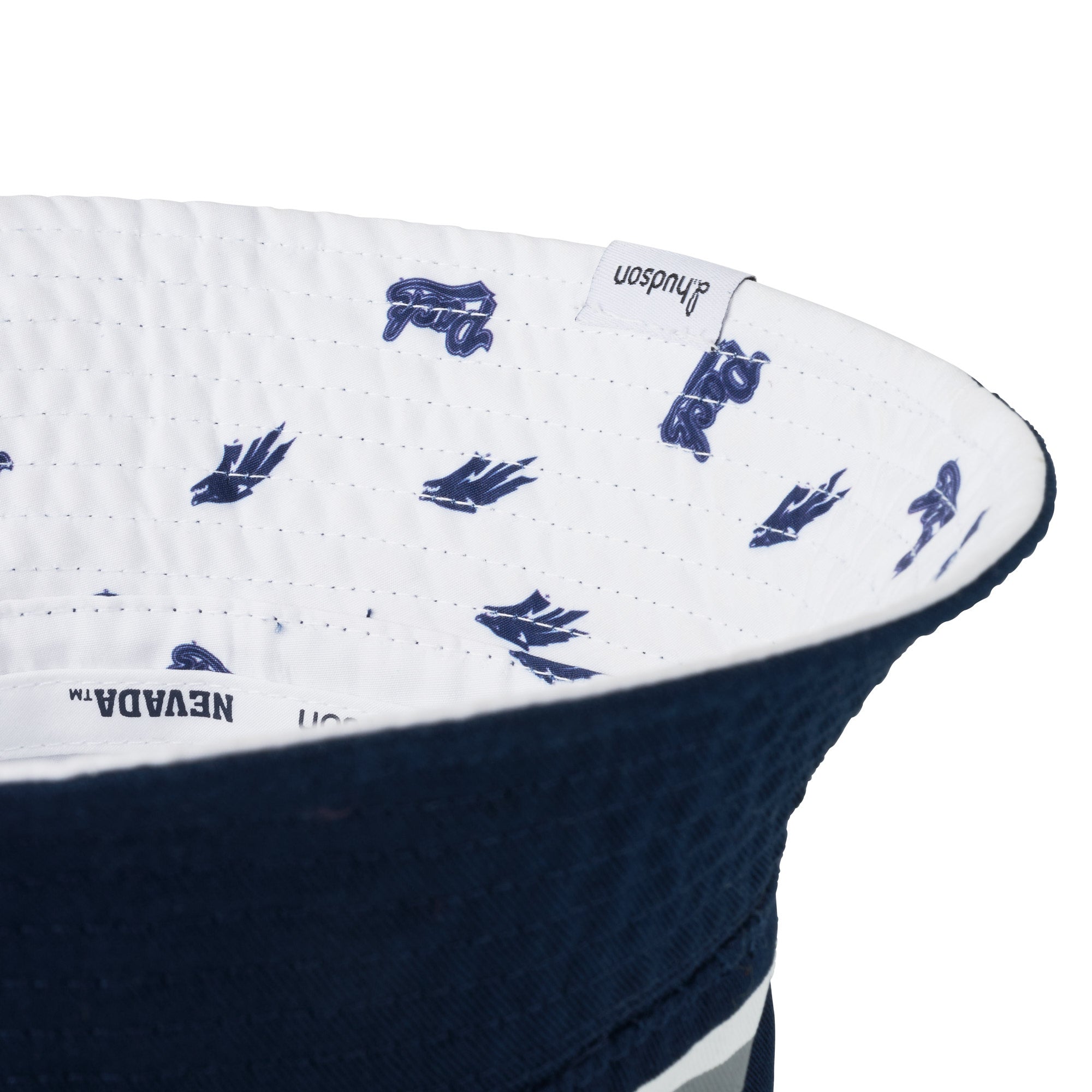 University of Nevada - Reversible Bucket Nevada Circle Patch (Navy/White)