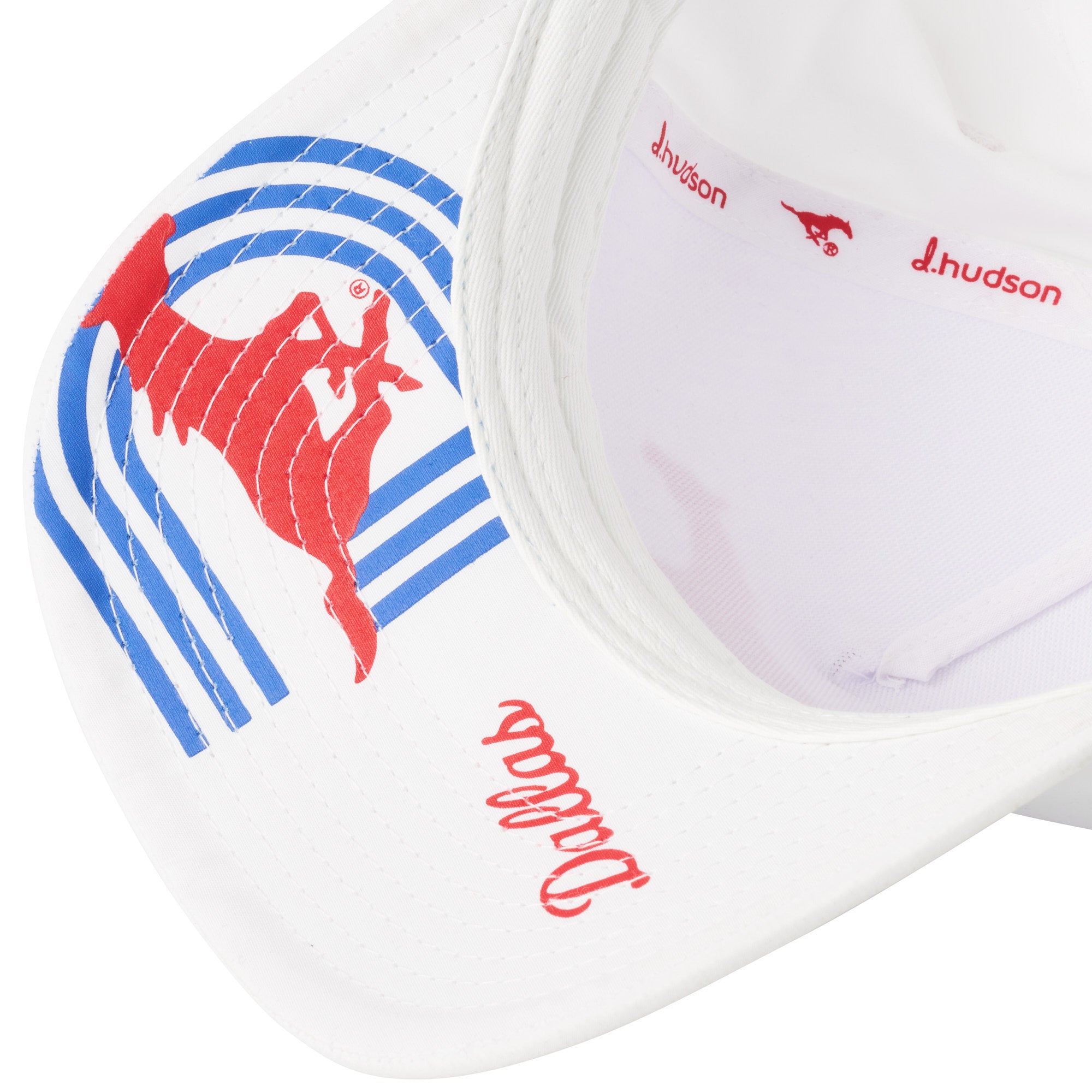 Southern Methodist University - 5P Polyblend Rope Mustang (White)