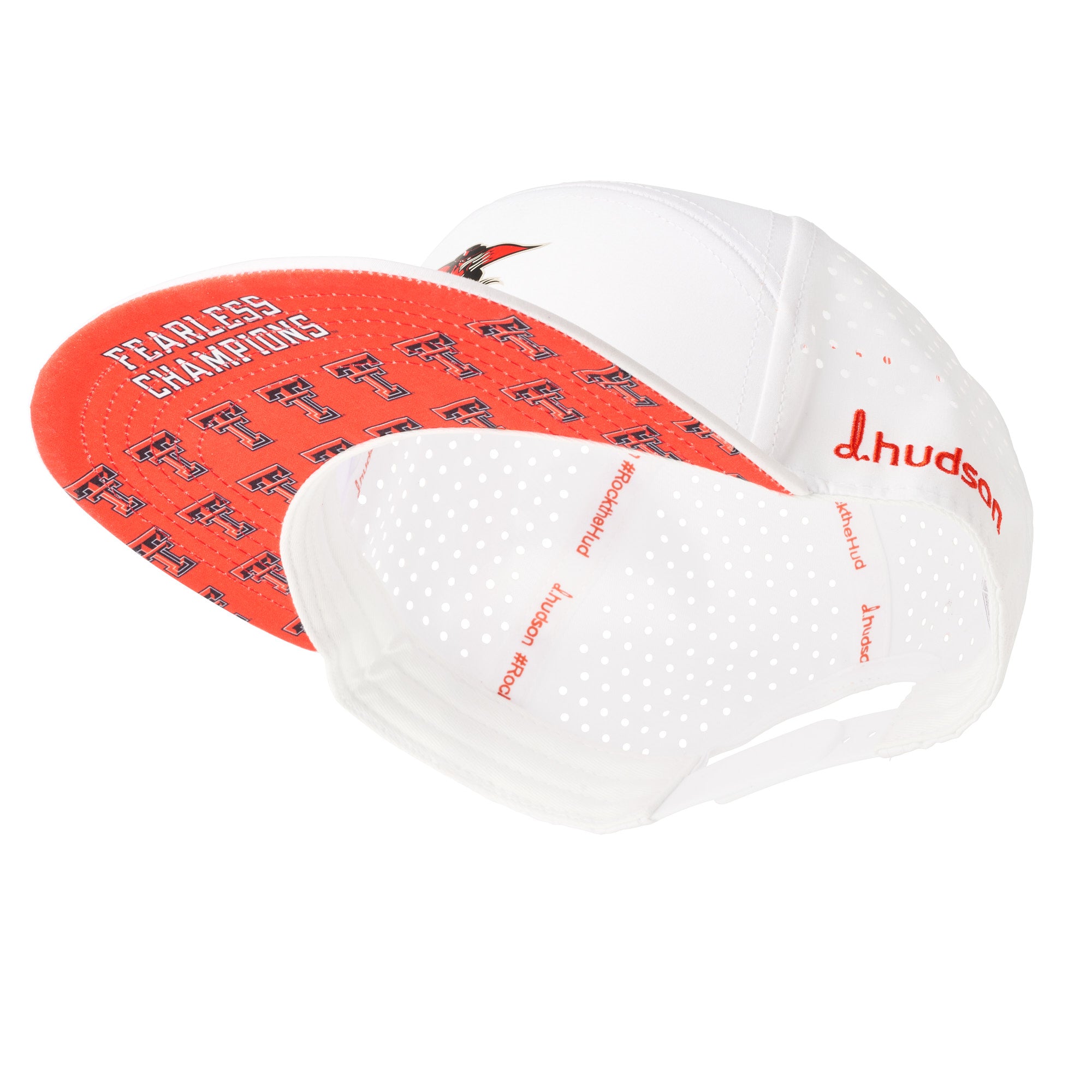 Texas Tech - Crossbar Performance Masked Rider (White)