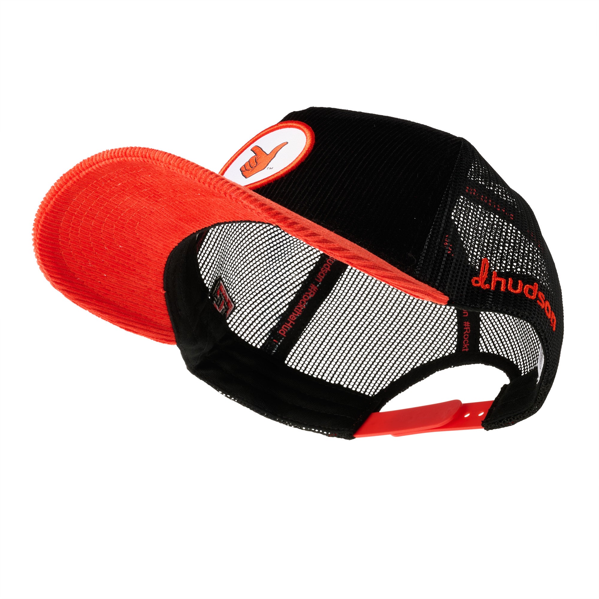 Texas Tech - 5P Corduroy Trucker Mesh Guns Up (Black/Red)