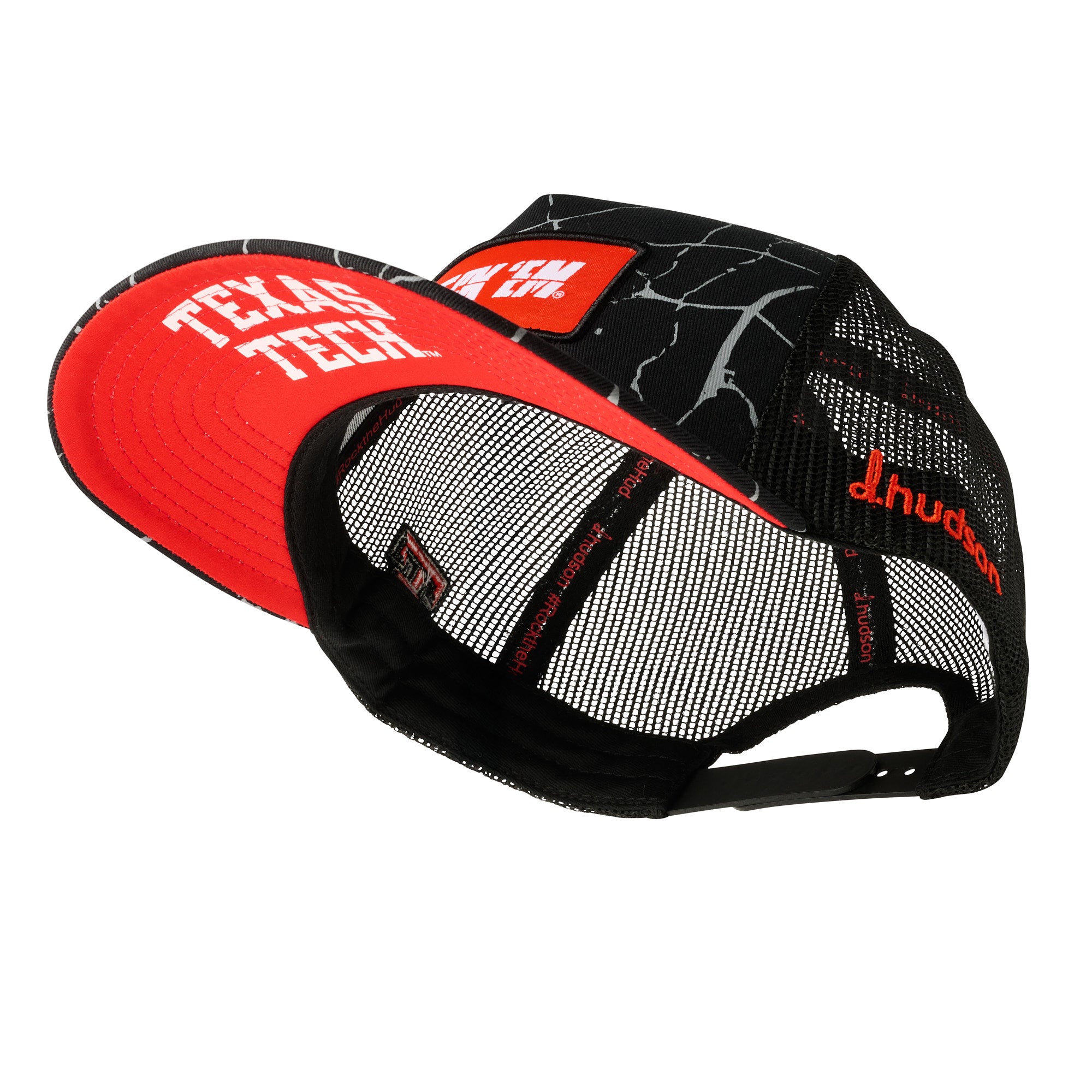 Texas Tech - 5P Trucker Mesh "Wreck 'Em" (Black)