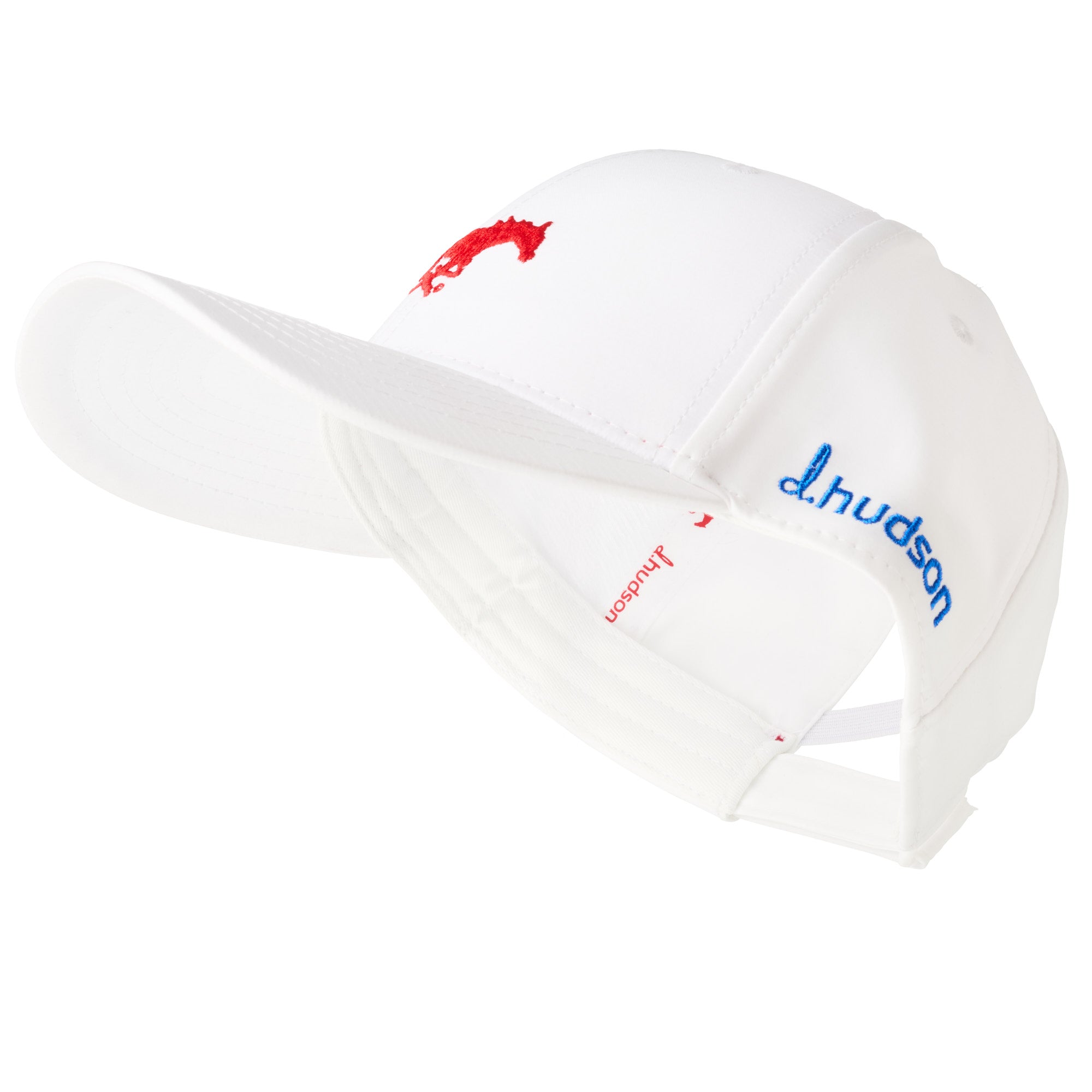 Southern Methodist University - Ladies Ponytail Mustang (White)