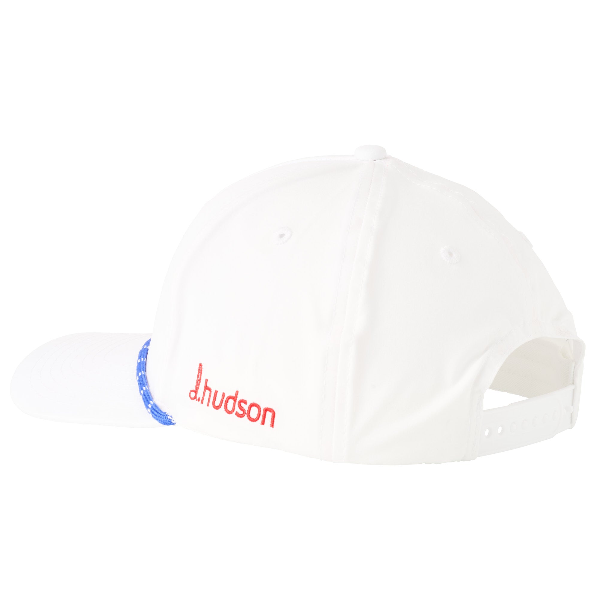 Southern Methodist University - 5P Polyblend Rope Mustang (White)