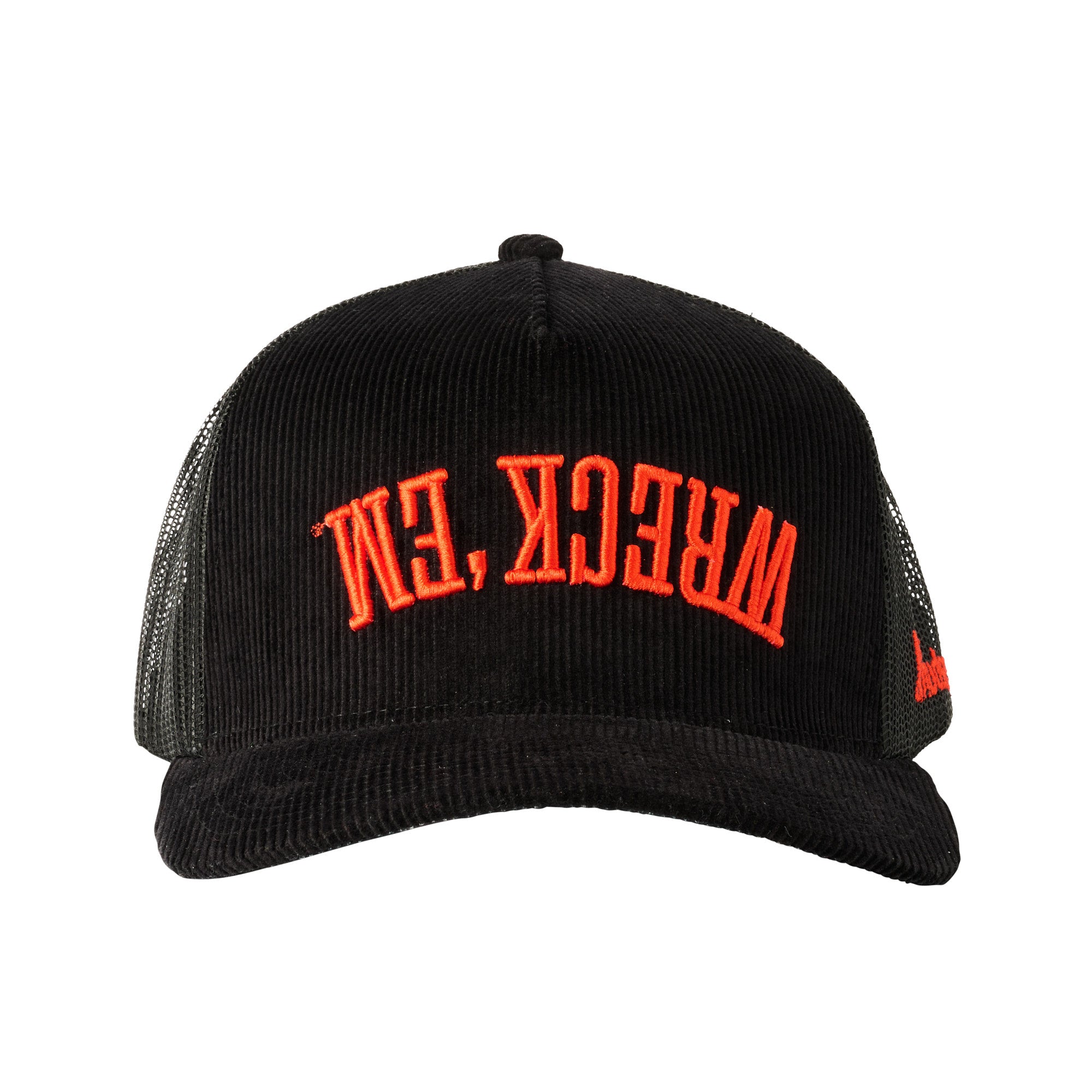 Texas Tech - 5P Corduroy Trucker Mesh "Wreck 'Em" Upside Down (Black)