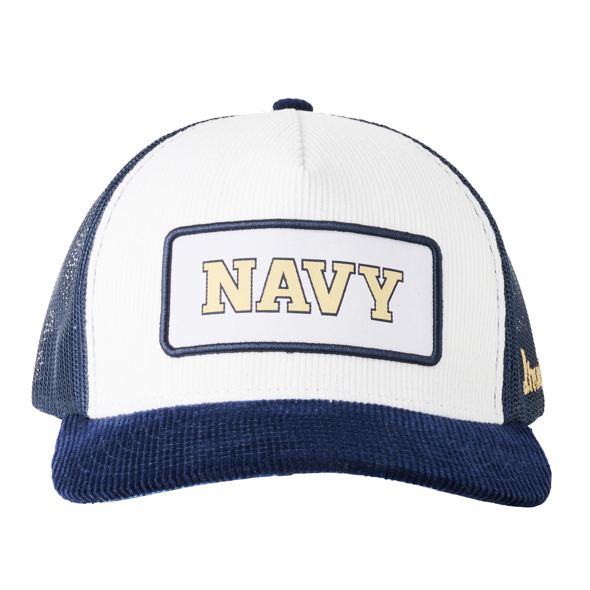 US Naval Academy - 5P Corduroy Trucker Mesh "Navy" (White/Navy)