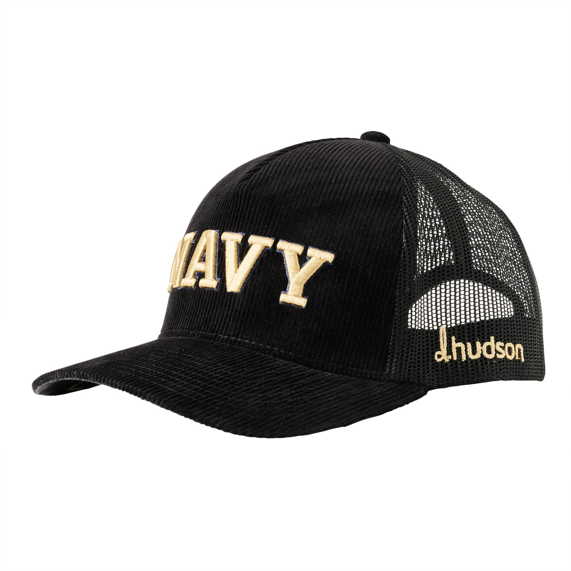US Naval Academy - 5P Corduroy Trucker Mesh "Navy" (Black)