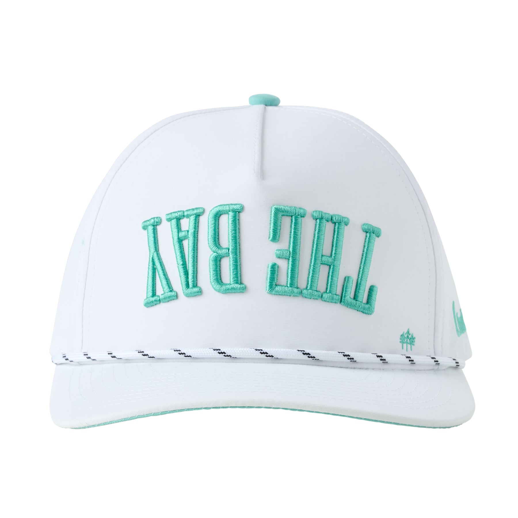 The Bay Golf Club - 5P Taslon Rope "The Bay" Upside Down (White)