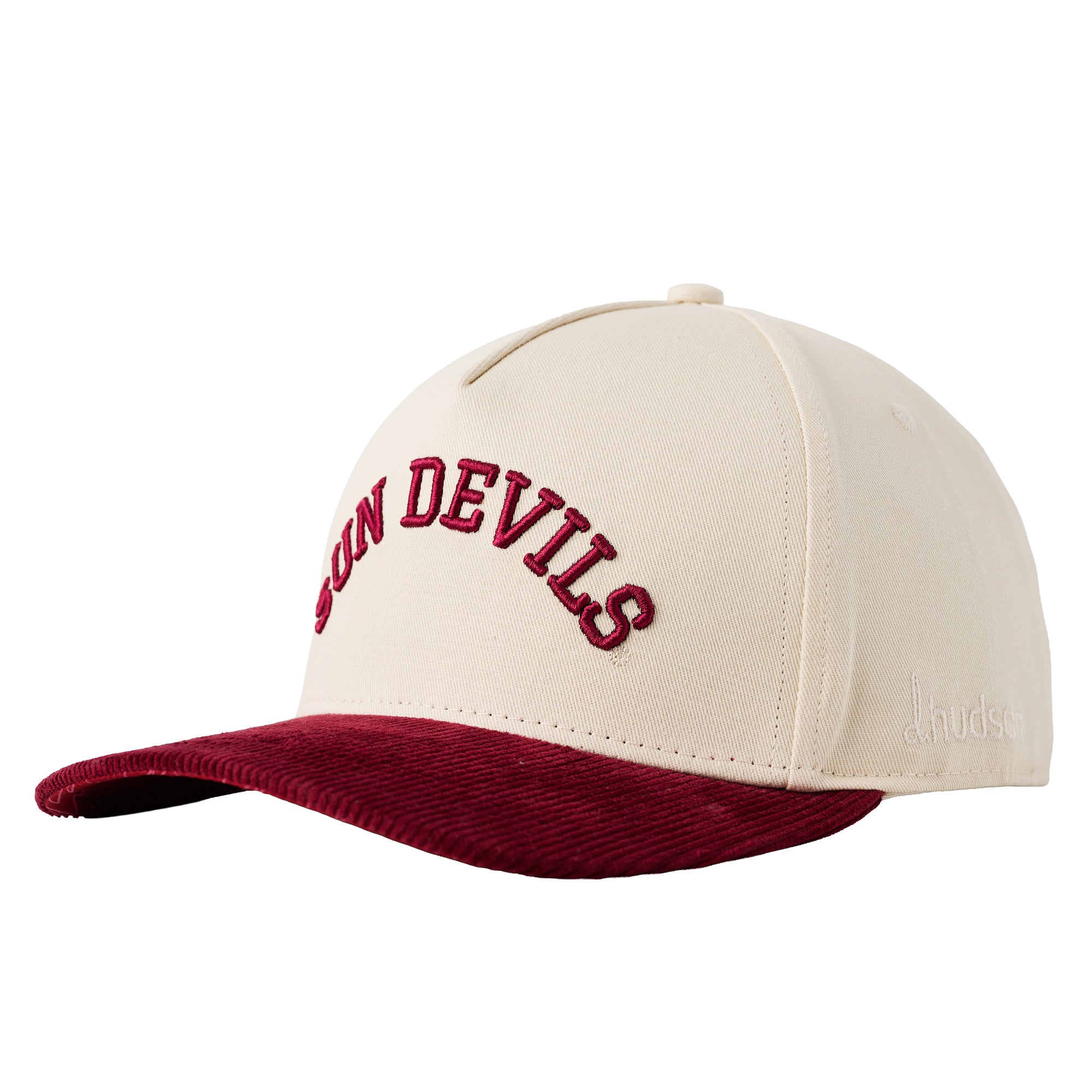 ASU - 5P Cotton Twill "SUN DEVILS" (Cream/Maroon)