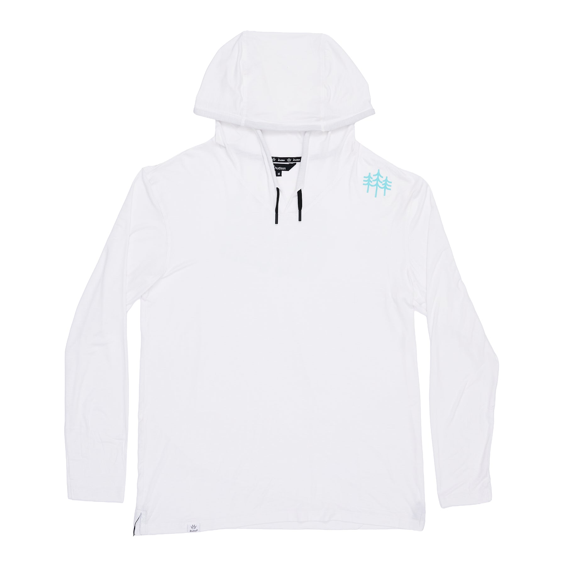The Bay Golf Club - Bamboo Long Sleeve Hoodie (White)