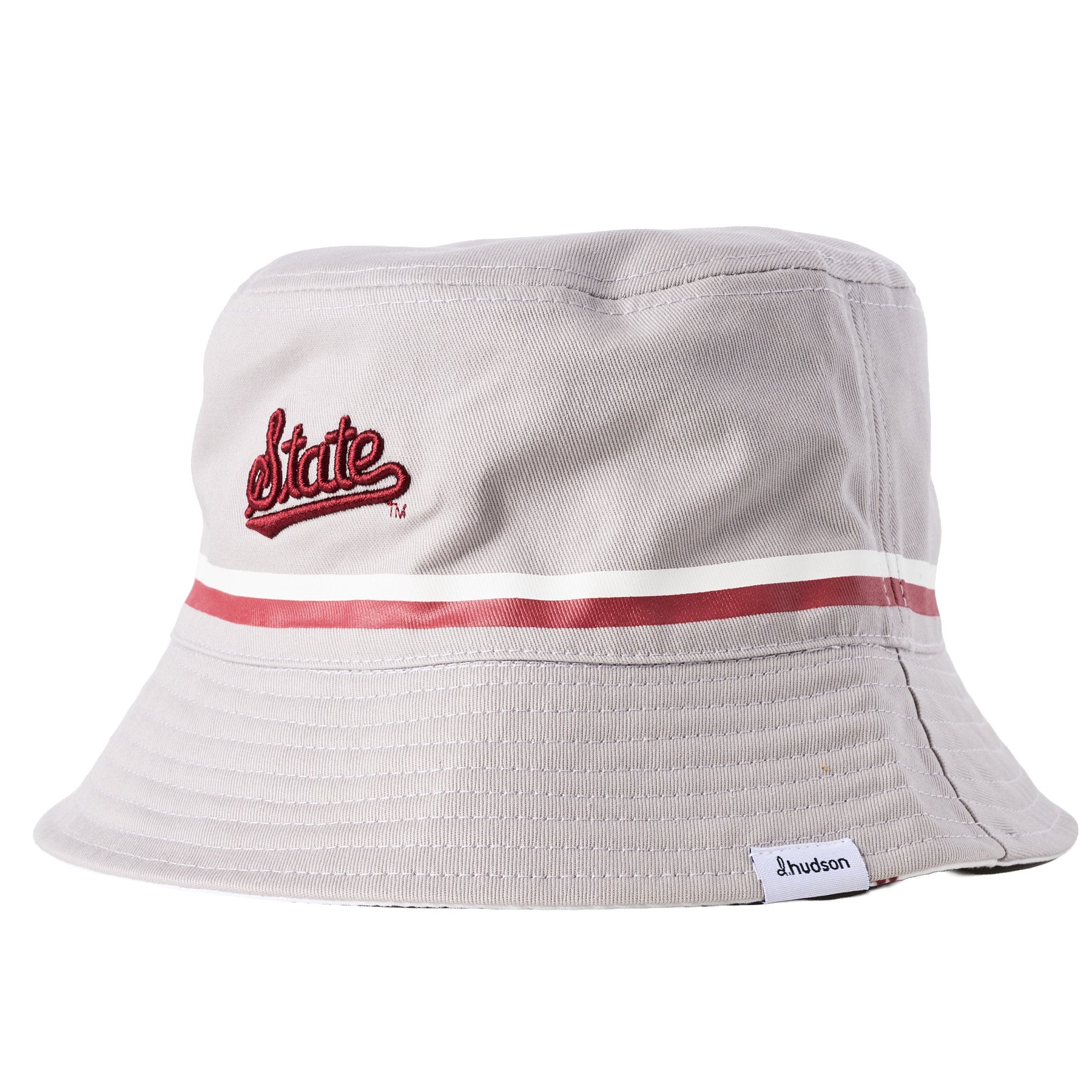 Mississippi State - Reversible Bucket "State" (Gray/White)