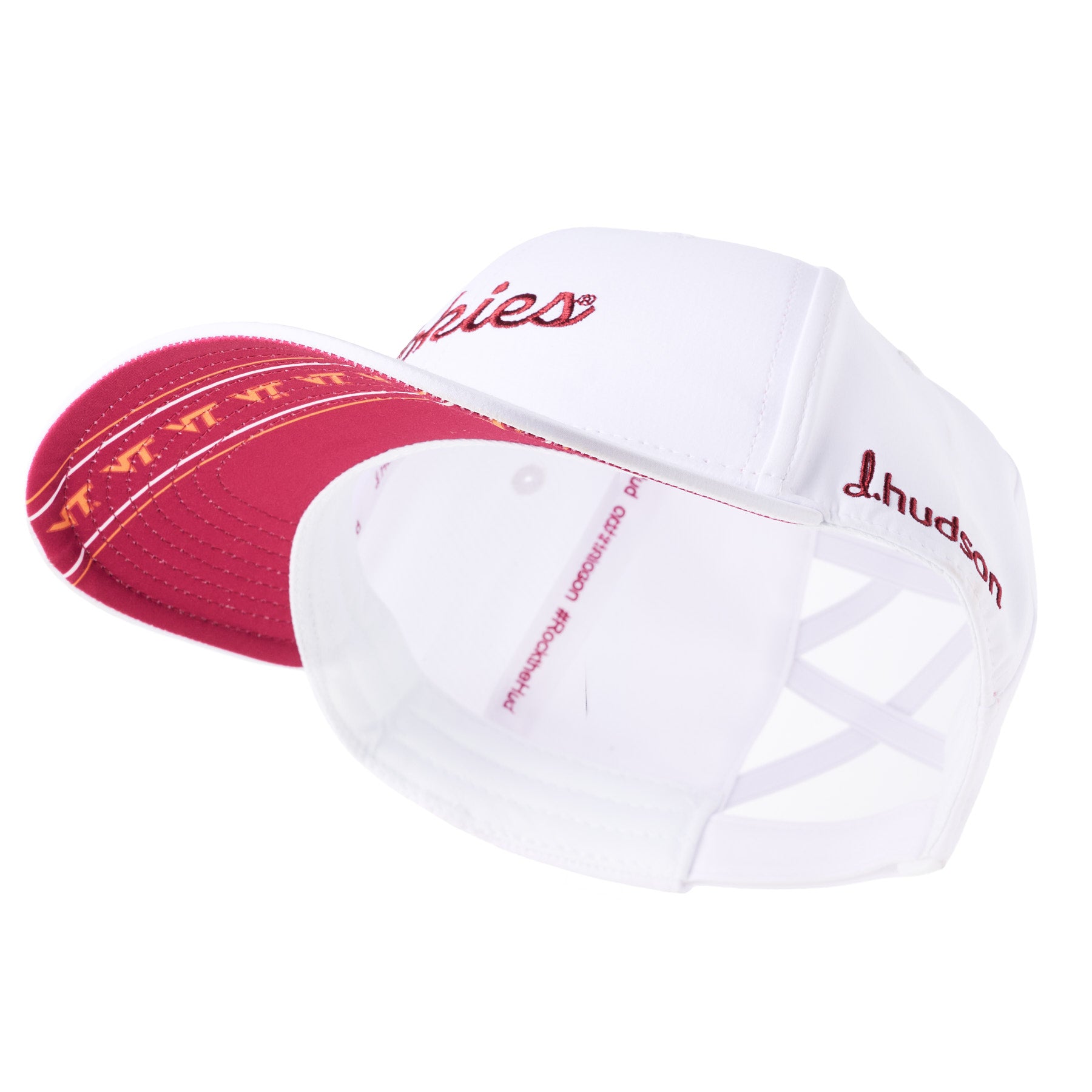 Virginia Tech - Ladies Ponytail "Hokies" (White)
