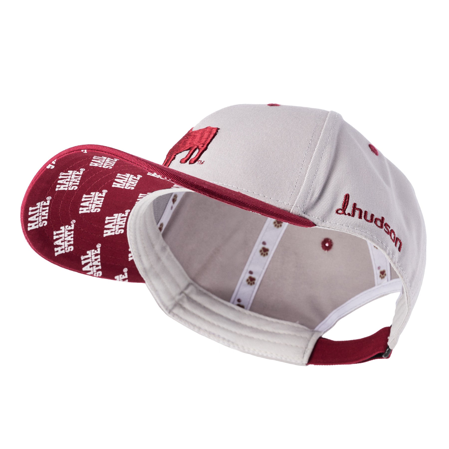Mississippi State - 6P Cotton Twill Bully (Gray/Maroon)