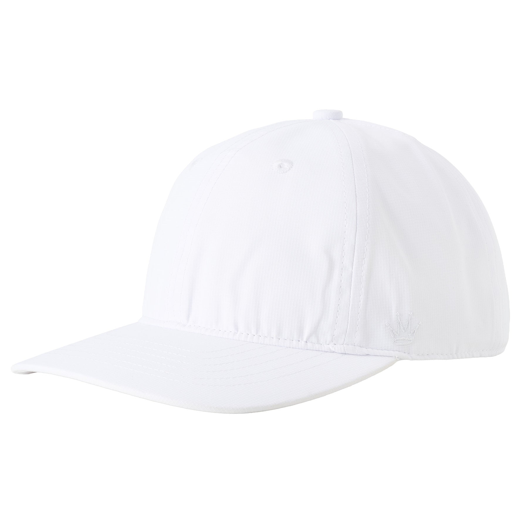 6 Panel Ripstop Hats - White