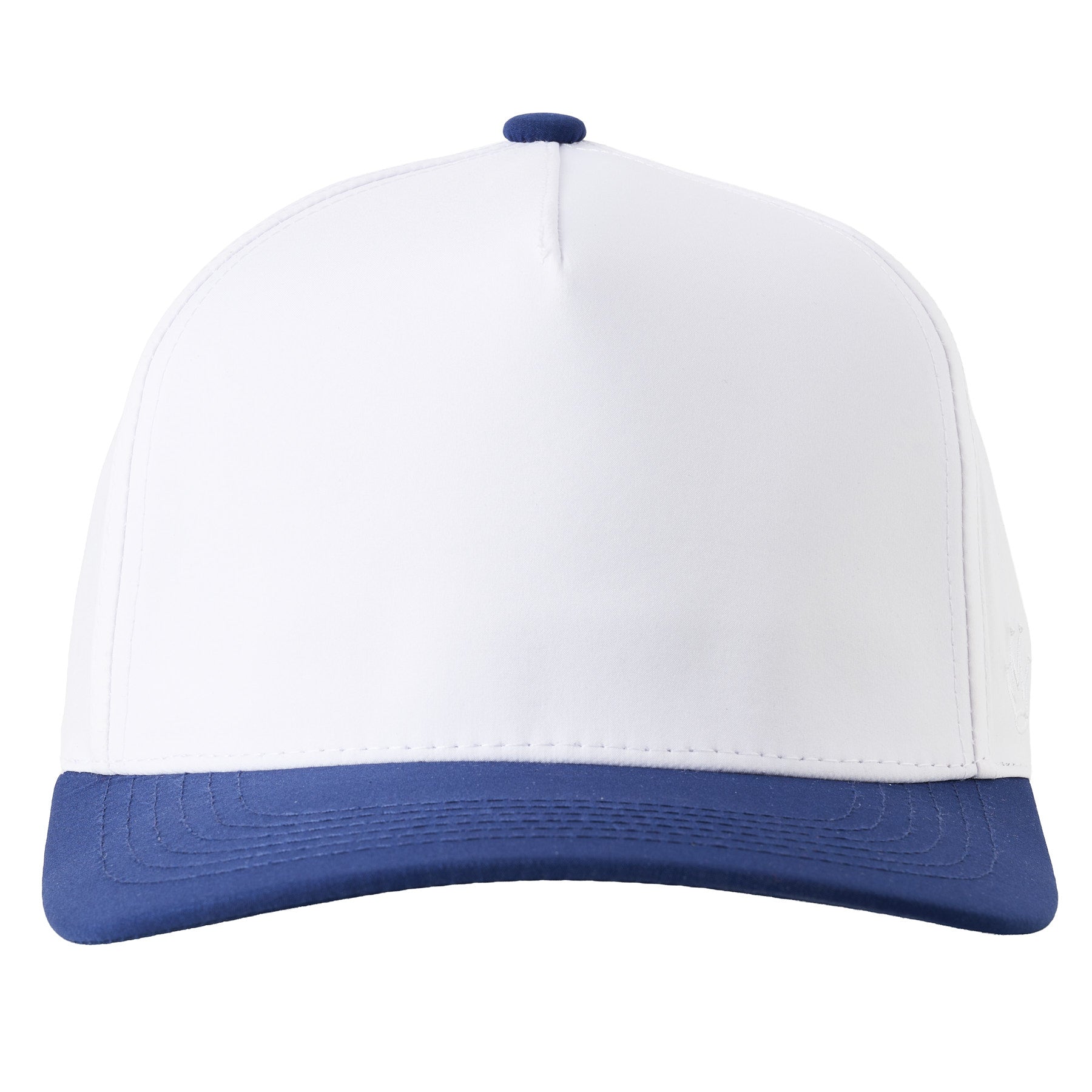 5 Panel Microfiber - Navy/White