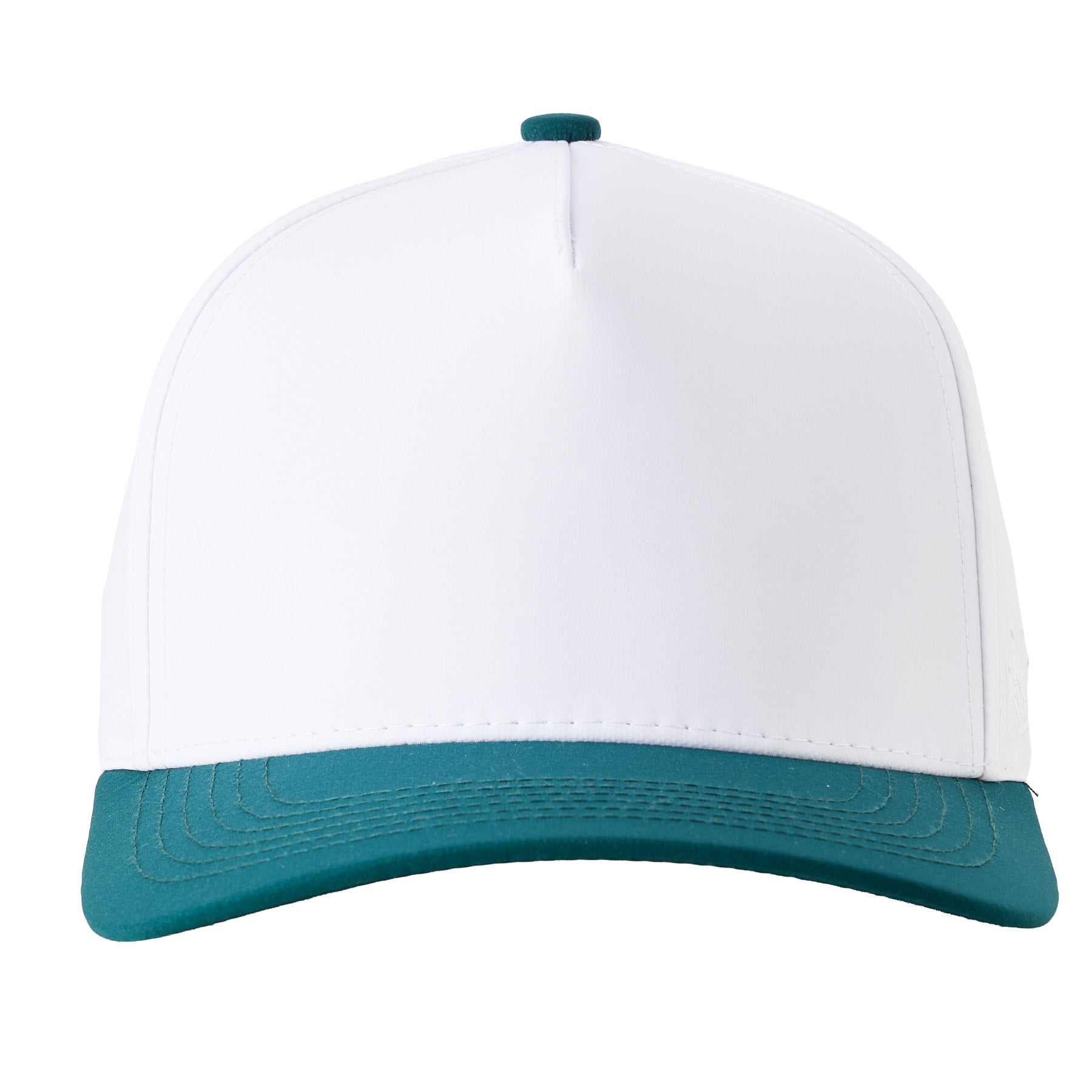 5 Panel Microfiber - Hunter Green/White