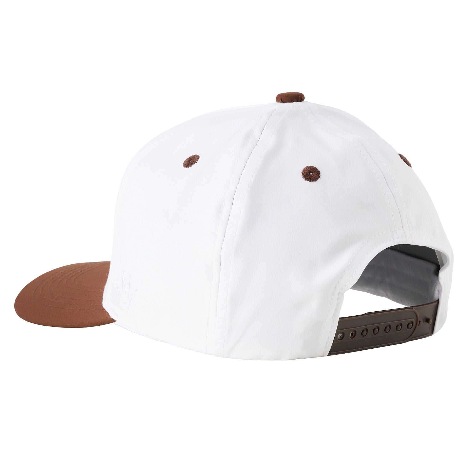 5 Panel Microfiber - Brown/white