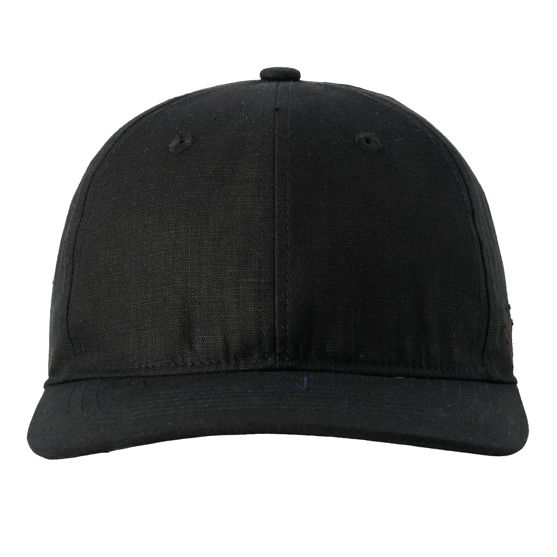 6 Panel Linen - Black