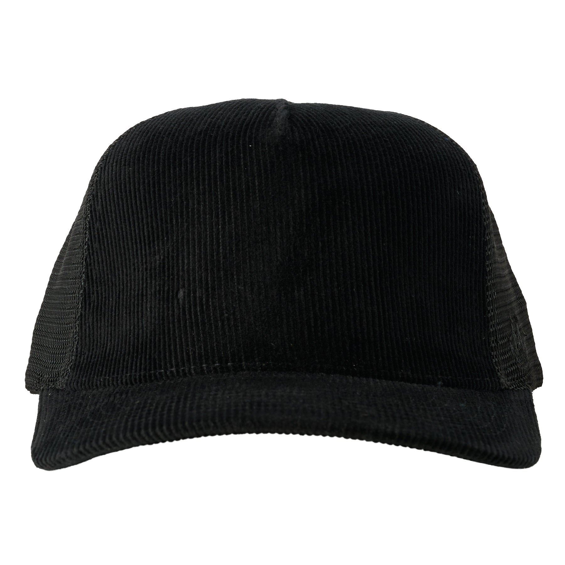 5P Corduroy Trucker Mesh - Black