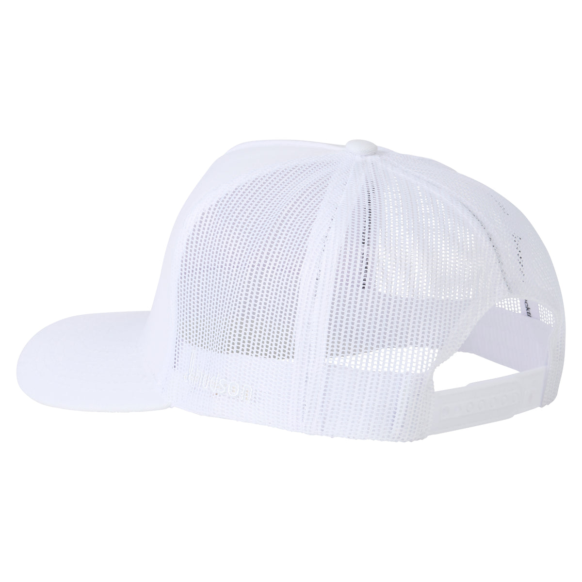5 Panel Trucker Mesh - White