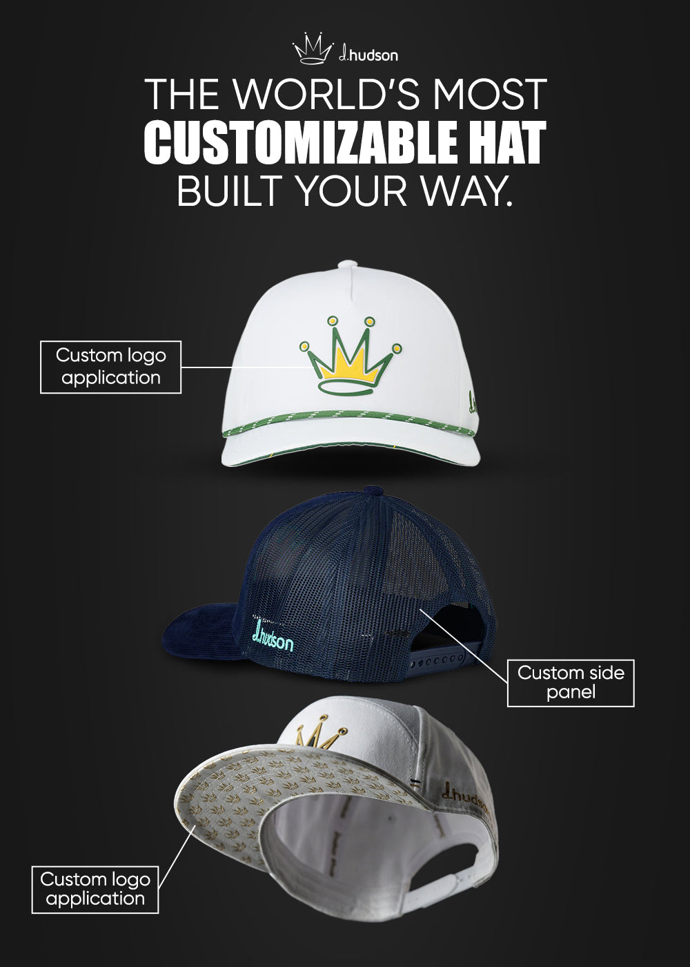 d.hudson Hats | Premium Golf Apparel, Comfort, Performance & Style