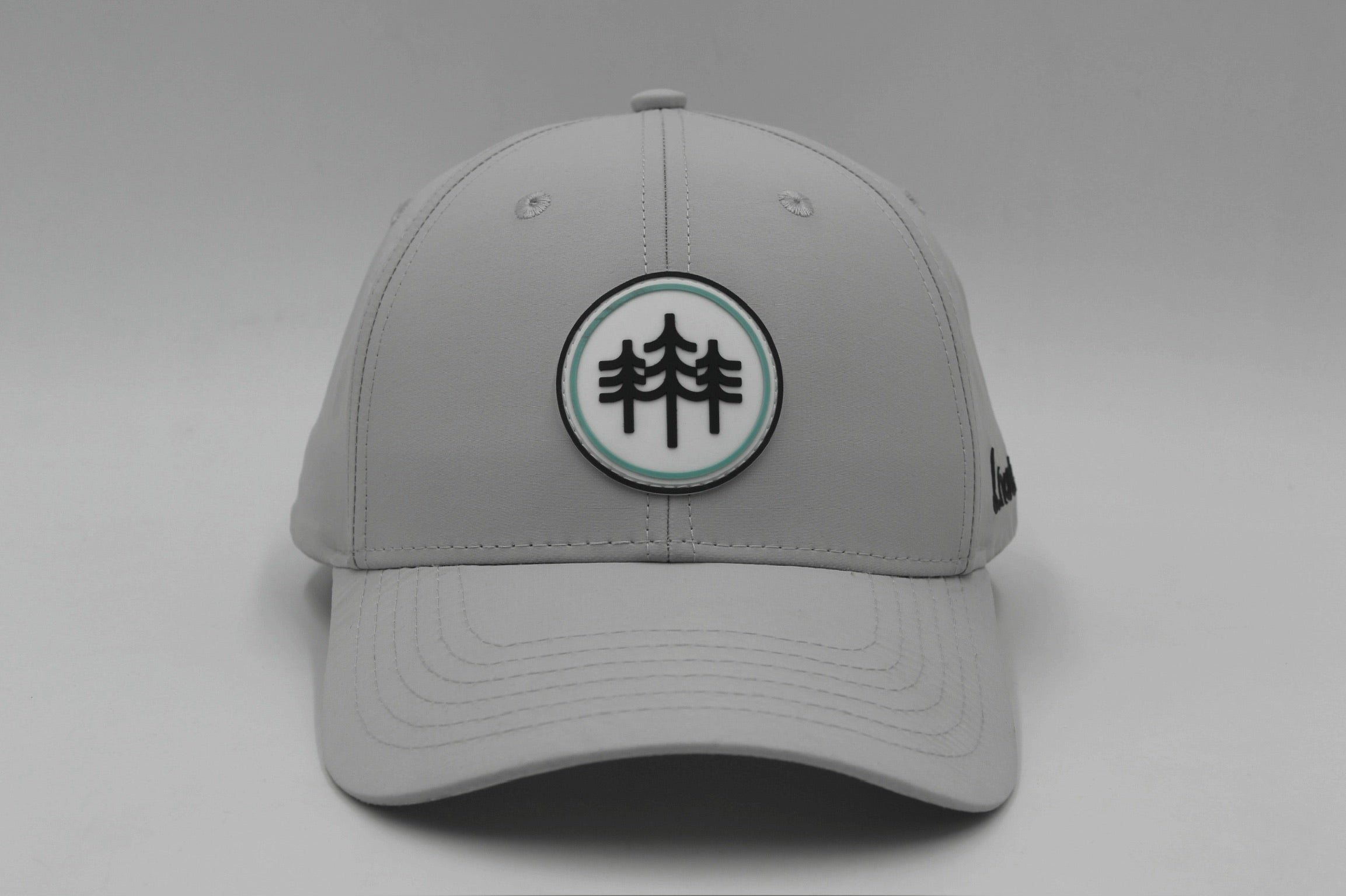 The Bay Club - 6P Taslon Three Tree Circle Patch (Lt Gray)