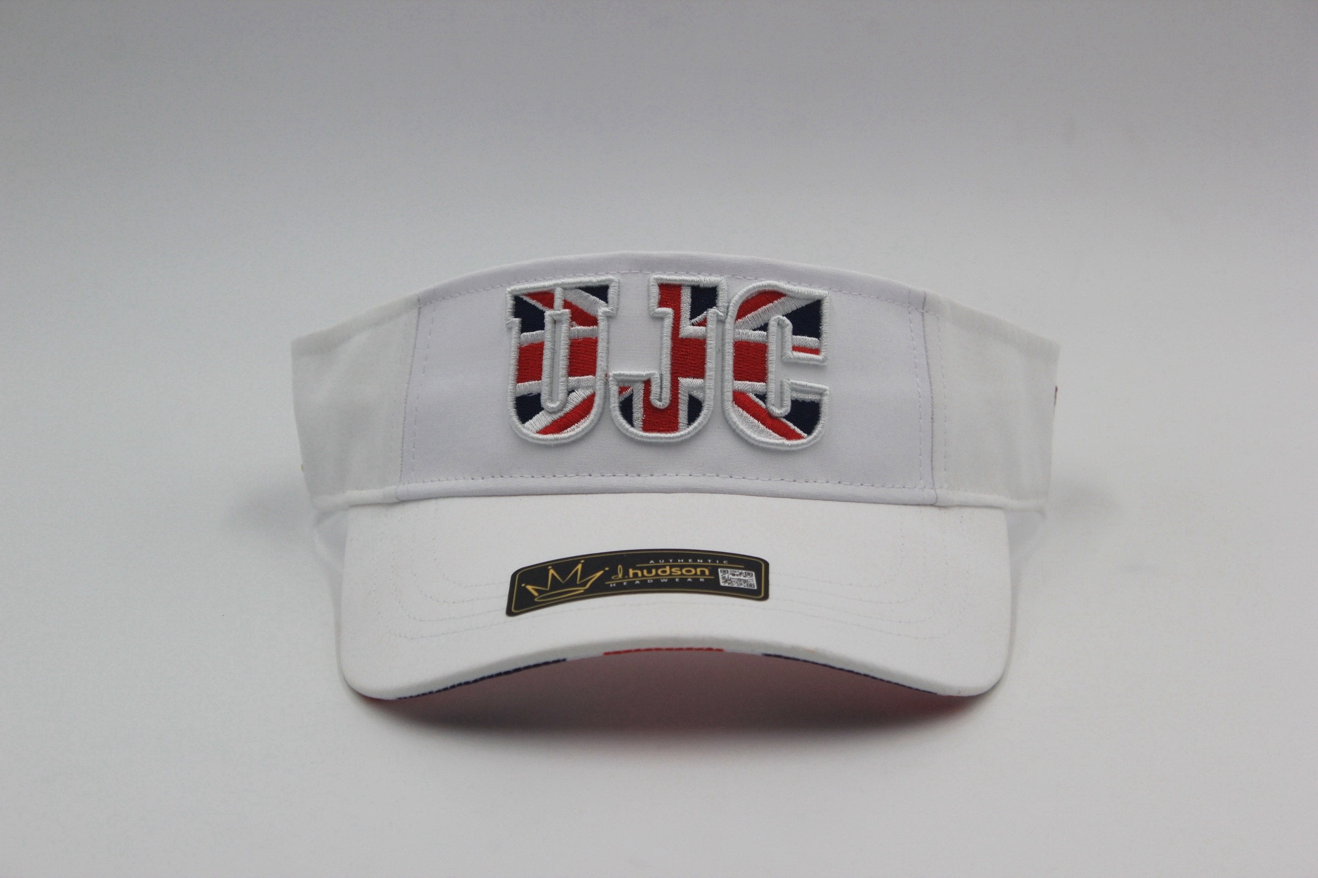 UJC Flag Performance Visor — White