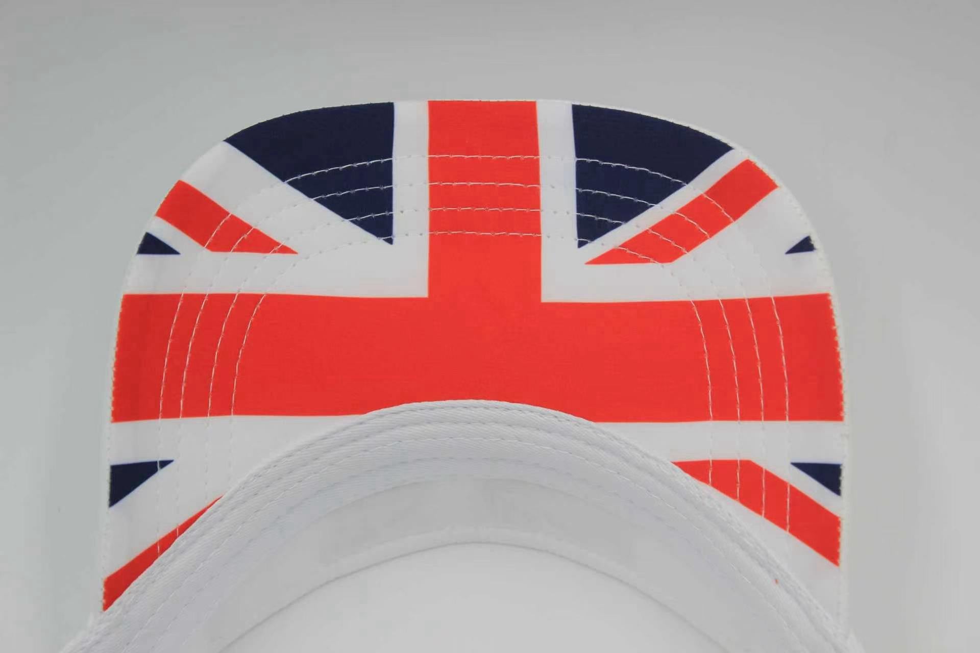 UJC Flag Performance Visor — White