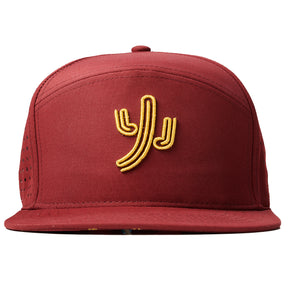 Dancin' Cactus (Burgundy/Metallic Gold)