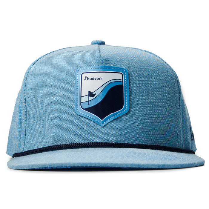 Retro Rope Golf Hat (Carolina/Navy) d.hudson Golfwear, LLC