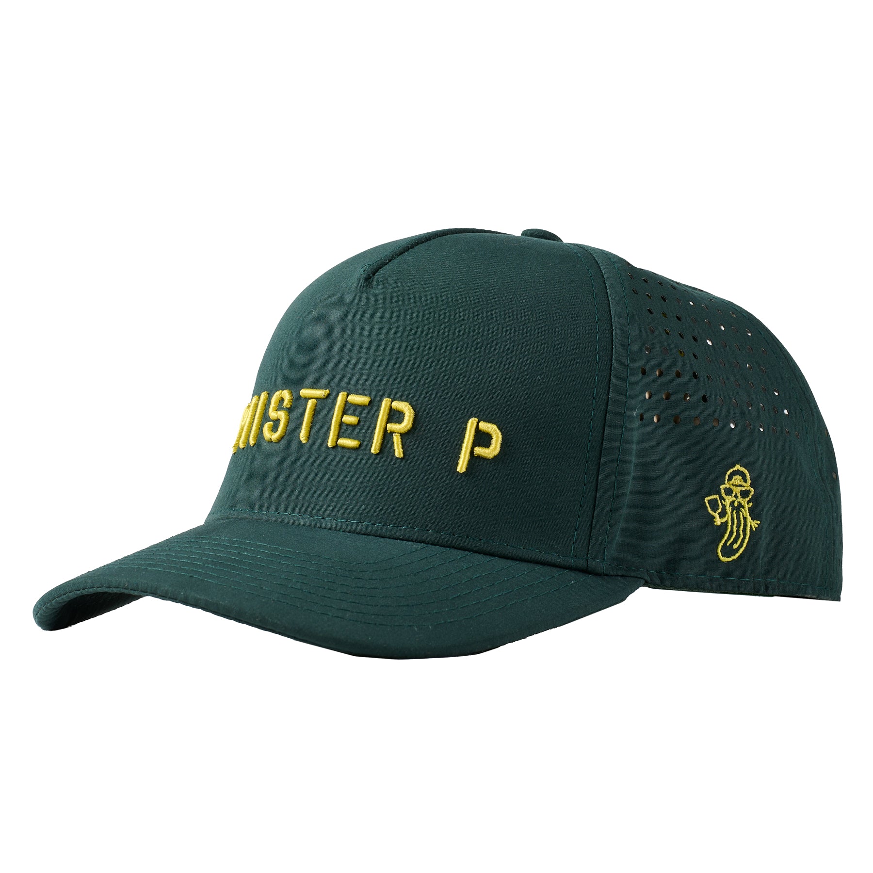 MISTER P Performance Hat (Forest Green/Lemon)