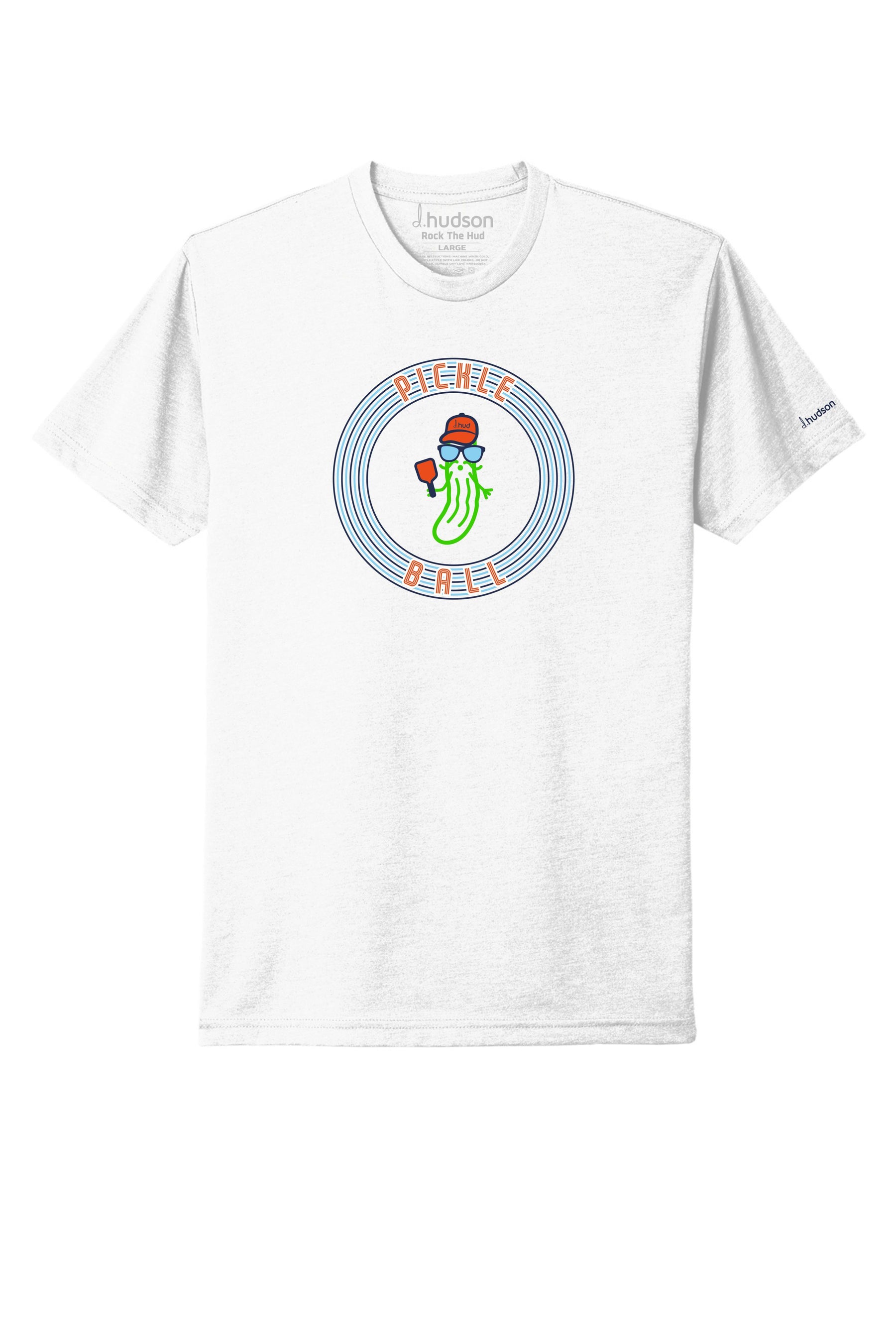 MISTER P Graphic Tee White d.hudson Golfwear LLC